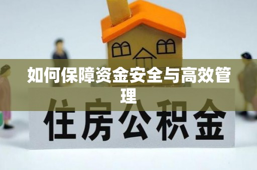 开平如何保障资金安全与高效管理