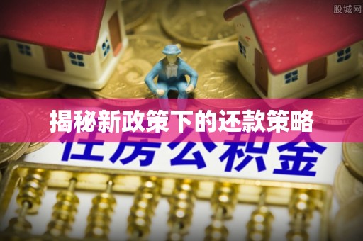 开平揭秘新政策下的还款策略
