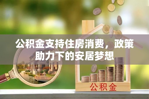 开平公积金支持住房消费，政策助力下的安居梦想