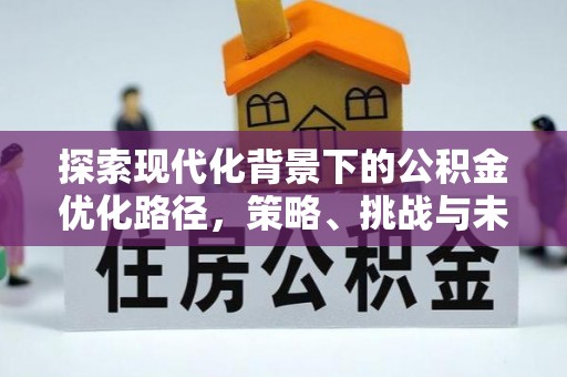 开平探索现代化背景下的公积金优化路径，策略、挑战与未来展望