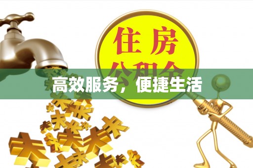 开平高效服务，便捷生活