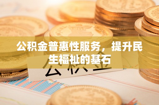 开平公积金普惠性服务，提升民生福祉的基石