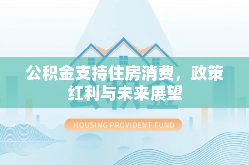 开平公积金支持住房消费，政策红利与未来展望