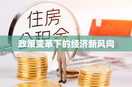 开平政策变革下的经济新风向