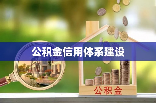 开平公积金信用体系建设