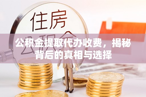 开平公积金提取代办收费，揭秘背后的真相与选择