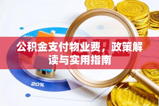 开平公积金支付物业费，政策解读与实用指南