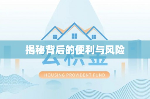 开平揭秘背后的便利与风险