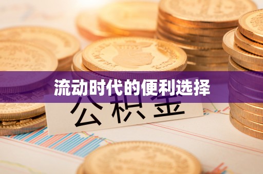 开平流动时代的便利选择